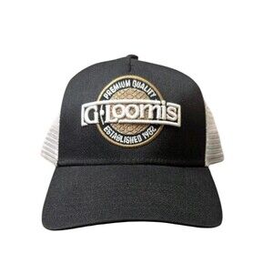 G Loomis Baseball Cap Unisex One Size Black Fishing Logo Adjustable Strapback